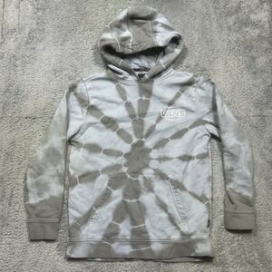 Vans Pullover Hoodie Tie Dye Graphic Logo Sweatshirt Casual Comfy Girls‎ L